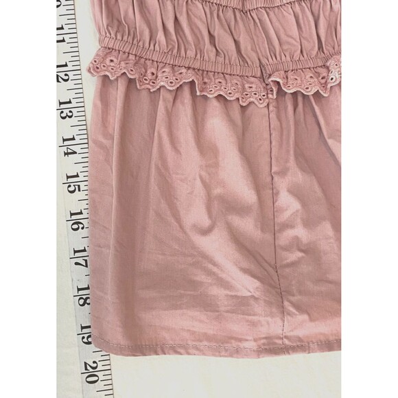 Forever21 Large Eyelet Lace Smock Fairy Coquette Shabby Chic (BUNDLE PRICE $6) - Picture 7 of 7